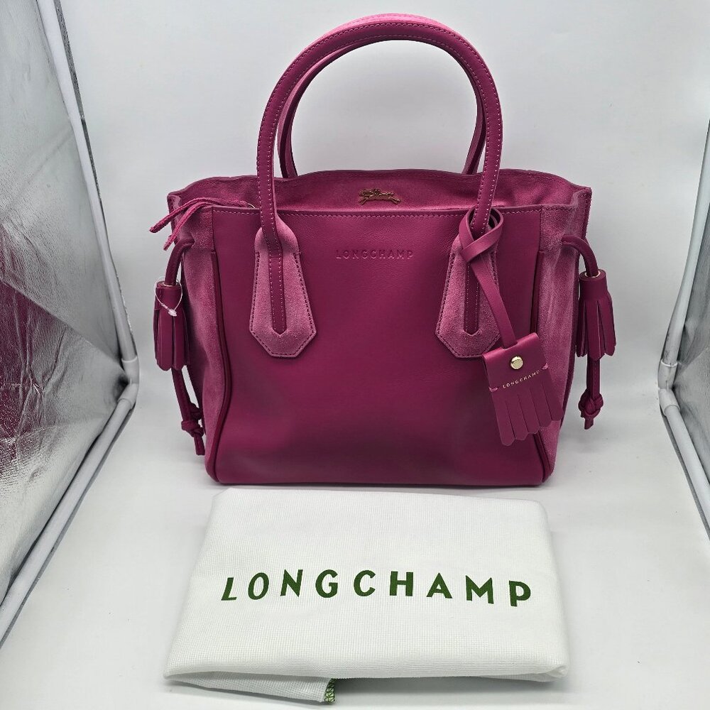 Longchamp Penelope Fantasie Tote L1294861 Fuchsia